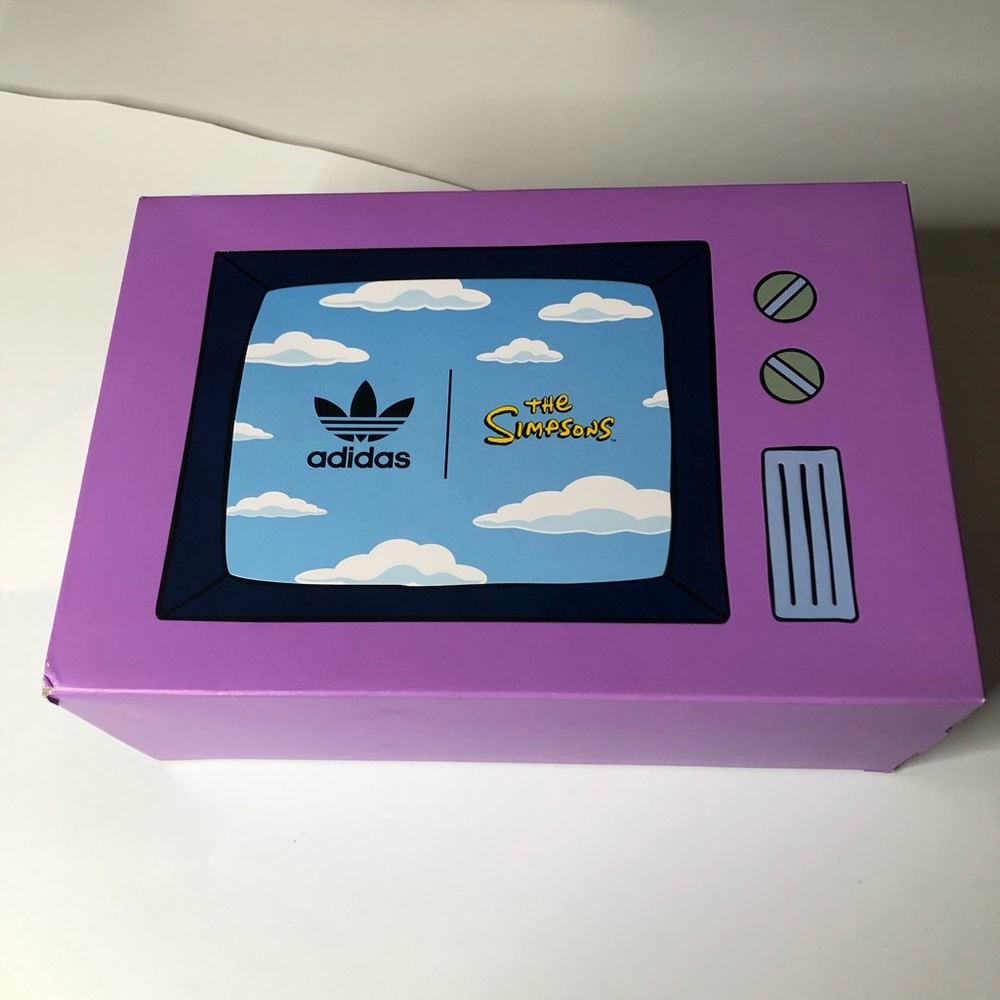 Adidas Simpsons Men Size 10 Green Sneakers NIB - Picture 12 of 13
